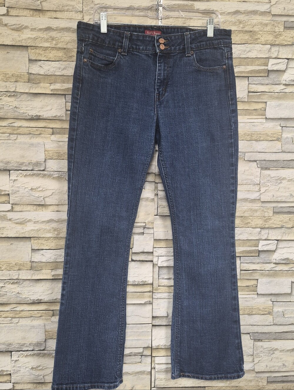 ​Levi's 526 Slender Bootcut Jeans Women's Sz 12 M Blue Stretch Western Casual